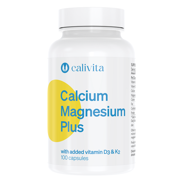 Strong Bones Plus (Calcium Magnesium) - Wapń i magnez z witaminą D3 i K2 CaliVita