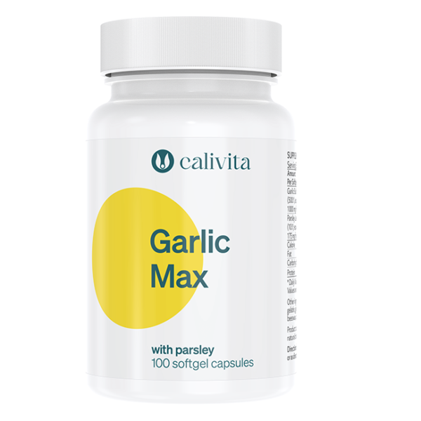 Garlic Caps MAX - Czosnek i pietruszka Kapsułki CaliVita