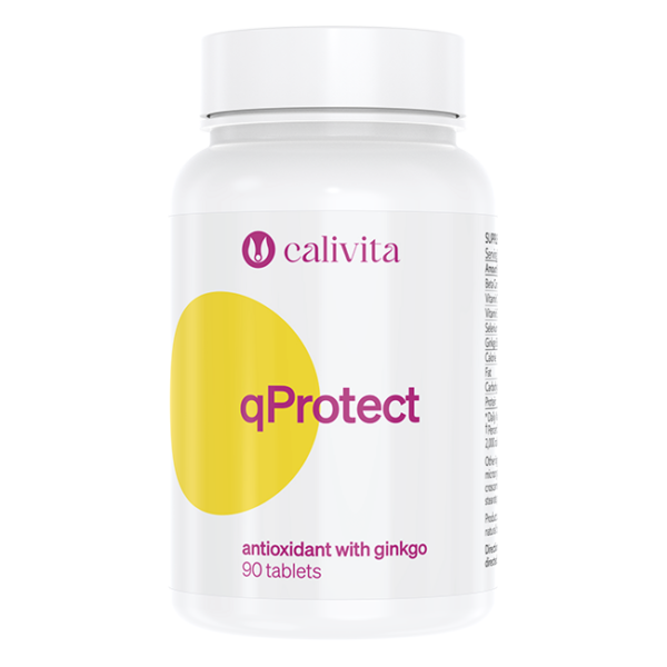 qProtect - miłorząb japoński i antyoksydanty CaliVita