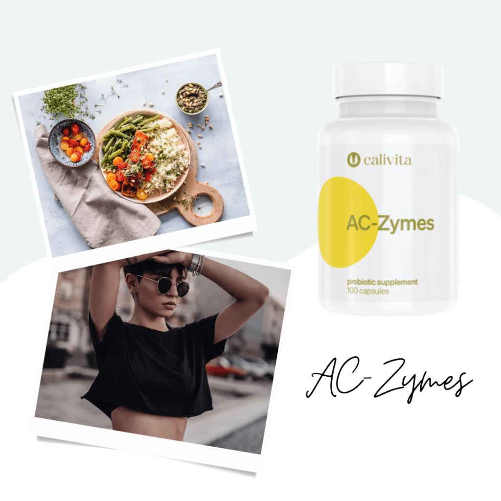 AC-Zymes CaliVita – opakowanie 100 kapsułek probiotyku