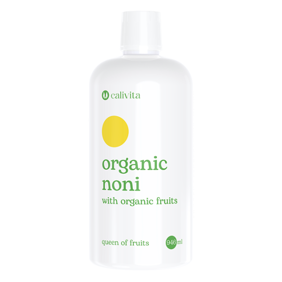 Organic noni with organic fruits